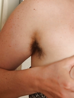 Barb Hairy Pussy Cum Shots